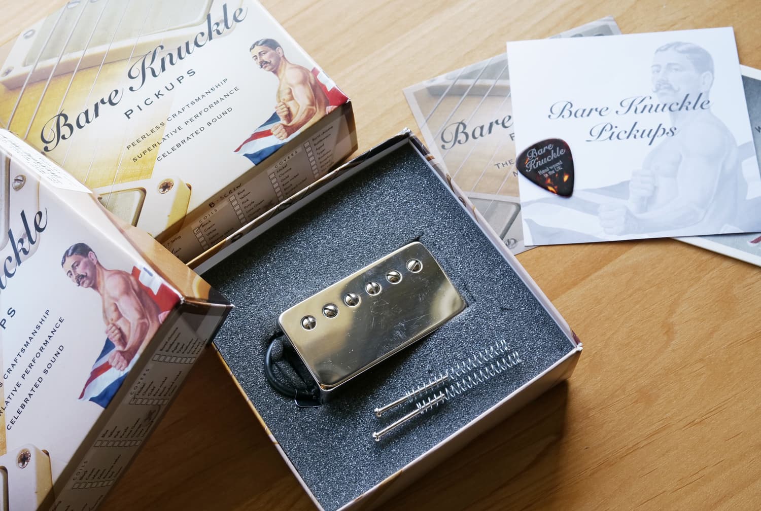 Bare Knuckle（ベアナックル）ピックアップの種類と特徴【エレキギター