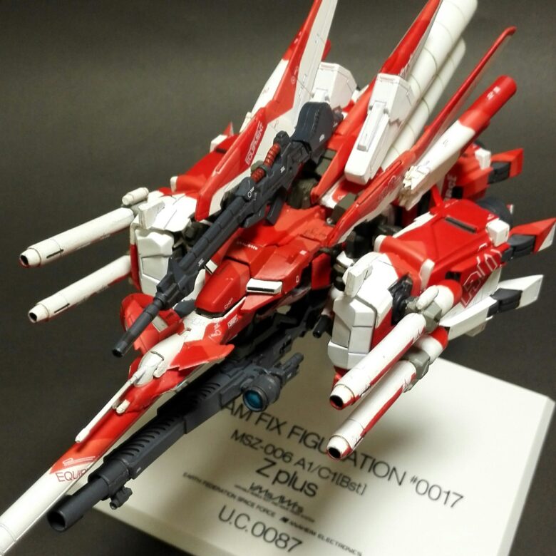 GUNDAM FIX FIGURATION #0017b Zplus レッド レビュー3回目 | GUNDAM PRESS