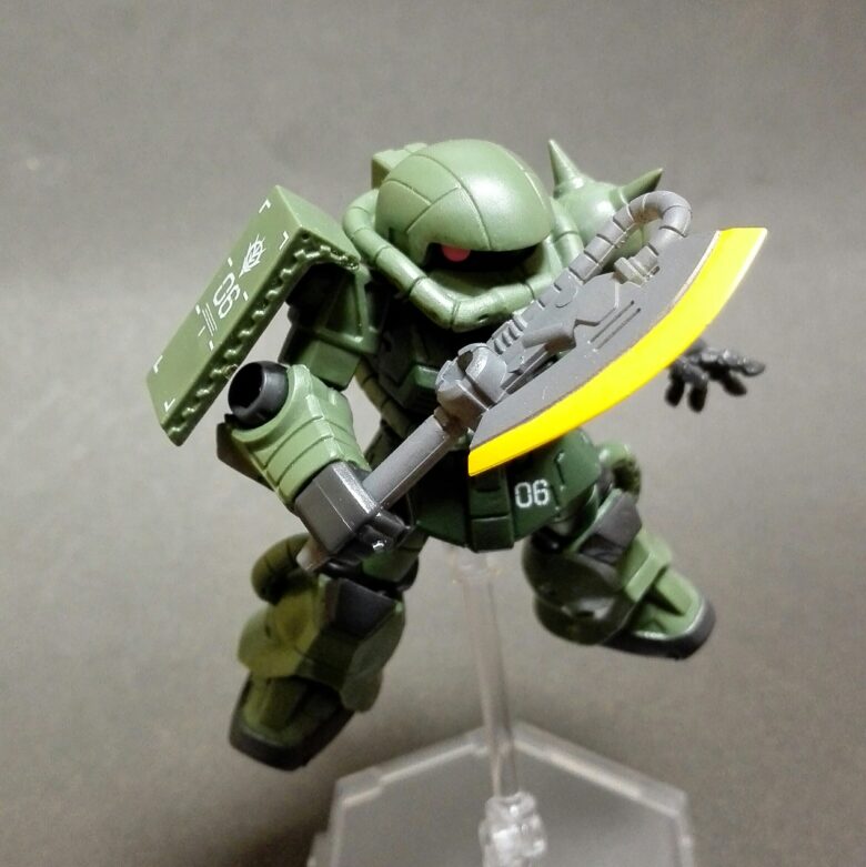 MOBILE SUIT ENSEMBLE 1.5 ザク(マーキングプラス) レビュー | GUNDAM