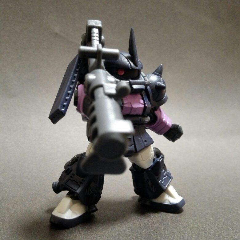 MOBILE SUIT ENSEMBLE 12 高機動型ザクII(黒い三連星仕様) レビュー