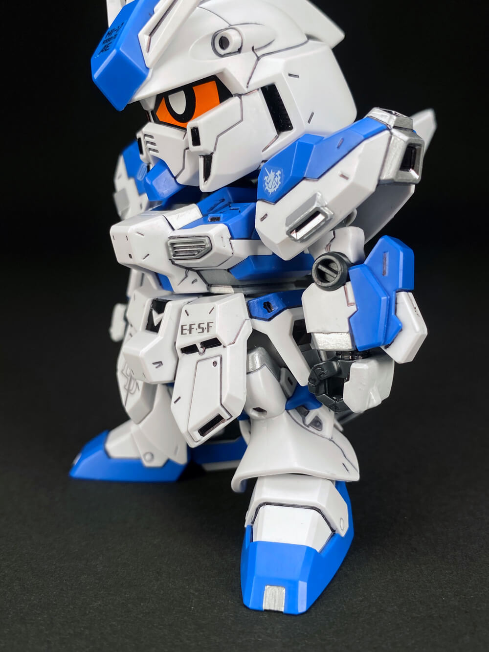 ガンプラ改造】BB戦士 384 Hi-νガンダム 週末ガンプラ 部分塗装