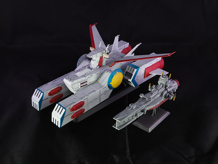 BANDAI｜バンダイ] EXモデル 1/1700 サラミス＆マゼランを作る ③ 完成