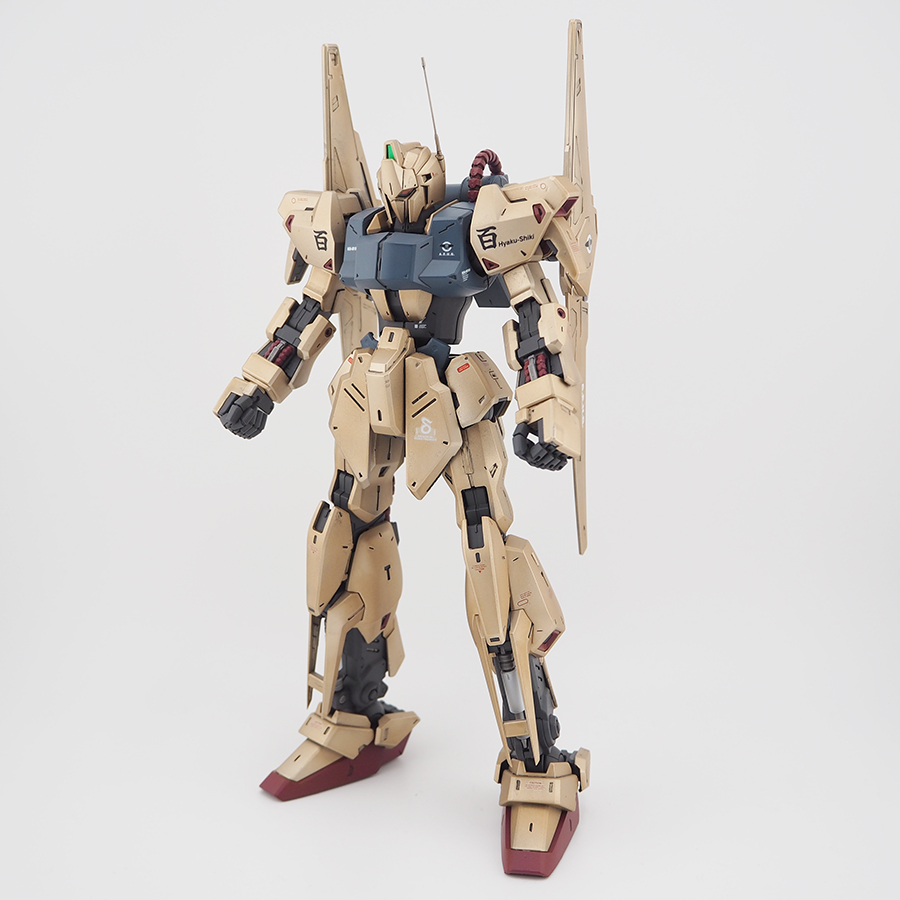 MG Zガンダム グラデーション塗装 1/100 プラモデル 完成品 バンダイ