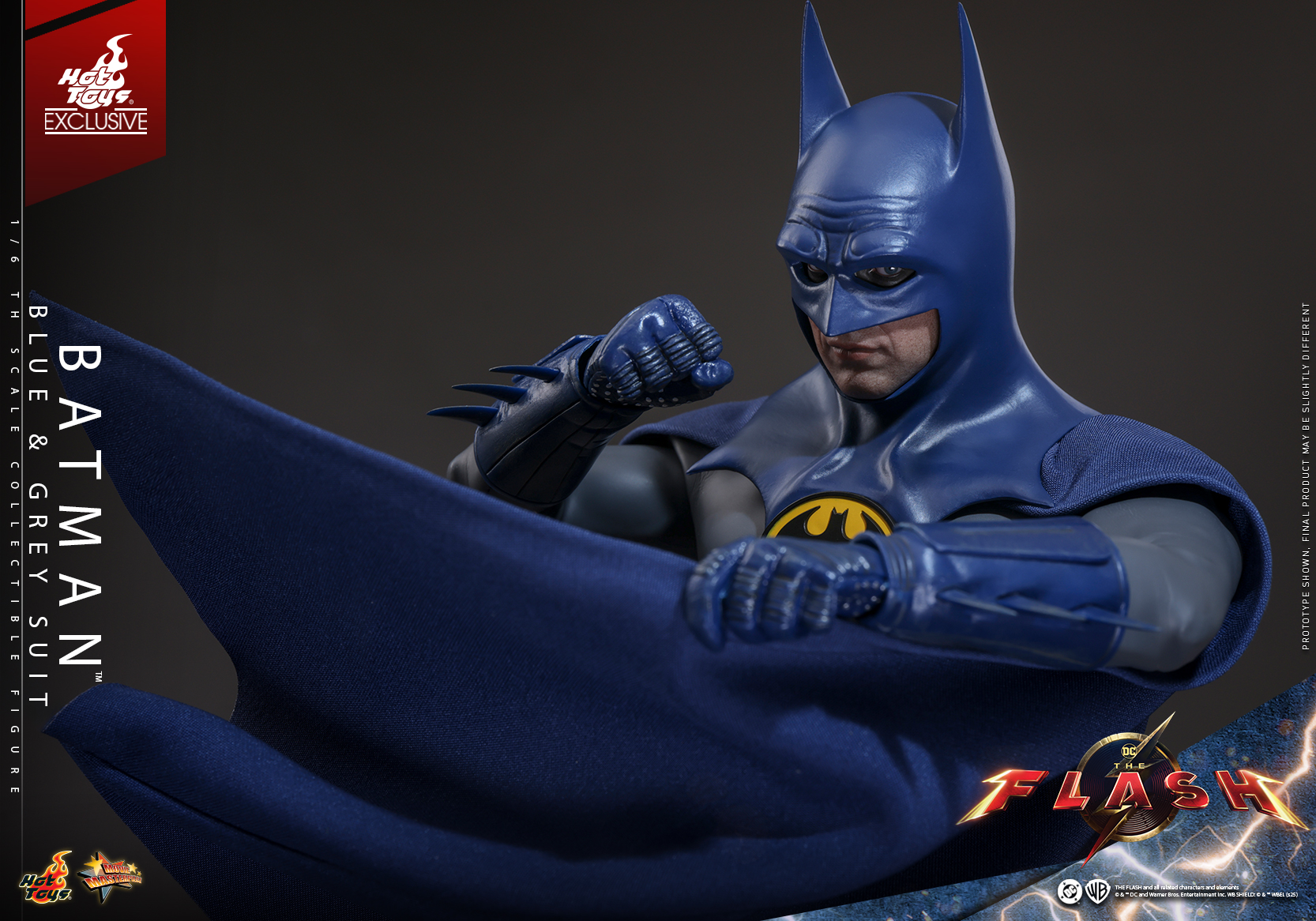 Hot Toys Unveils Limited Edition Hot Toys Blue Grey Batman 1/6th