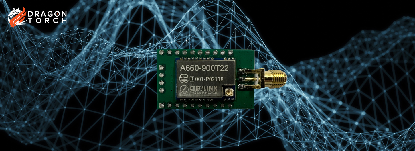 LoRaモジュール評価ボード（A660-900T22-EV61） | DRAGON TORCH