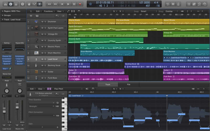 圧倒的な充実度を誇るMac専用DAWソフト「Logic Pro X」の魅力とは