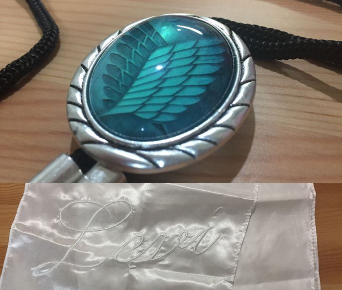 進撃の巨人23巻 限定版│リヴァイのスカーフ＆エルヴィンのループタイ