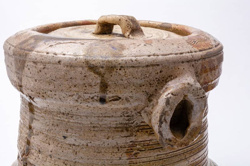 美濃伊賀耳付水指（桃山時代） | 小山美術