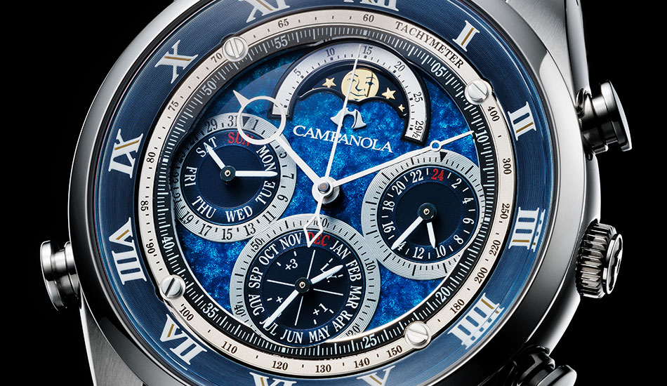 CAMPANOLA グランドコンプリケーション 紺瑠璃 CTR57-1101 – 時計