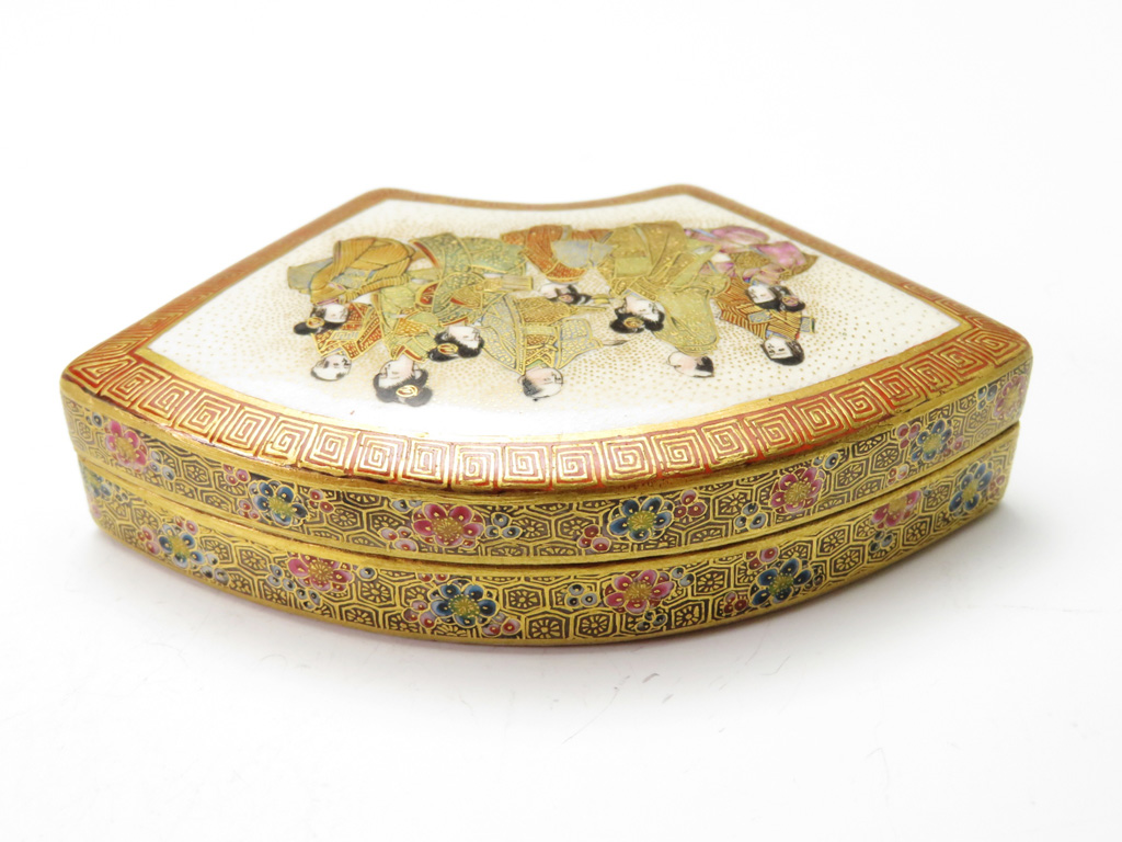 襖 絵 6点 骨董 アンティーク 古美術 扇形 襖 絵 6点 骨董