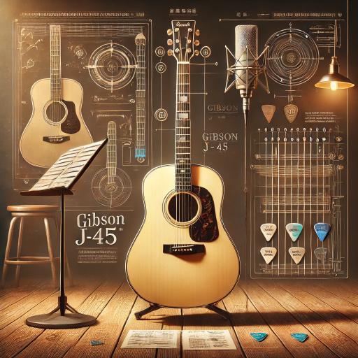 ギブソンj45あいみょんが愛するギターの特徴とおすすめポイント