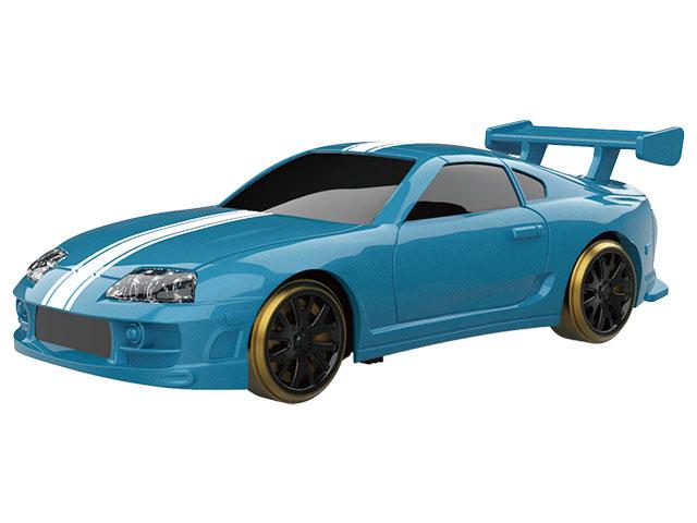 1/76 C63 Light Blue Drift Car［ 1/76スケール C63ライトブルー
