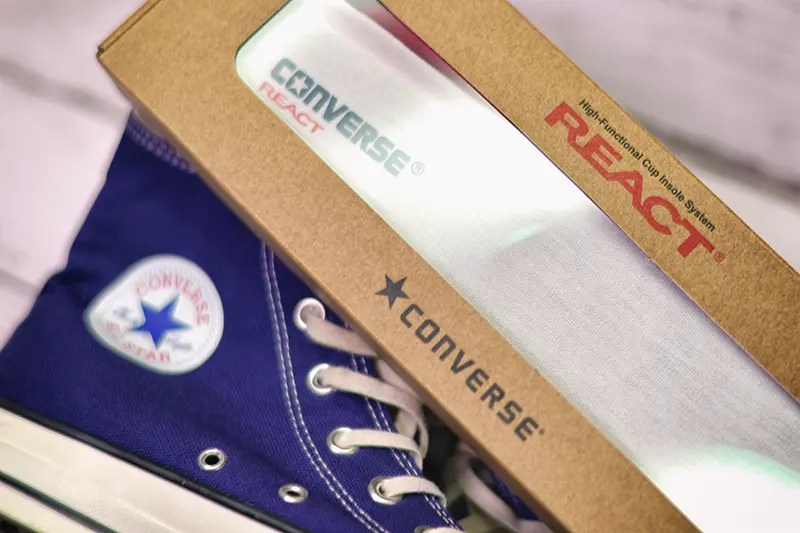 さすが純正。コンバースに合うインソールの決定版『REACT』レビュー