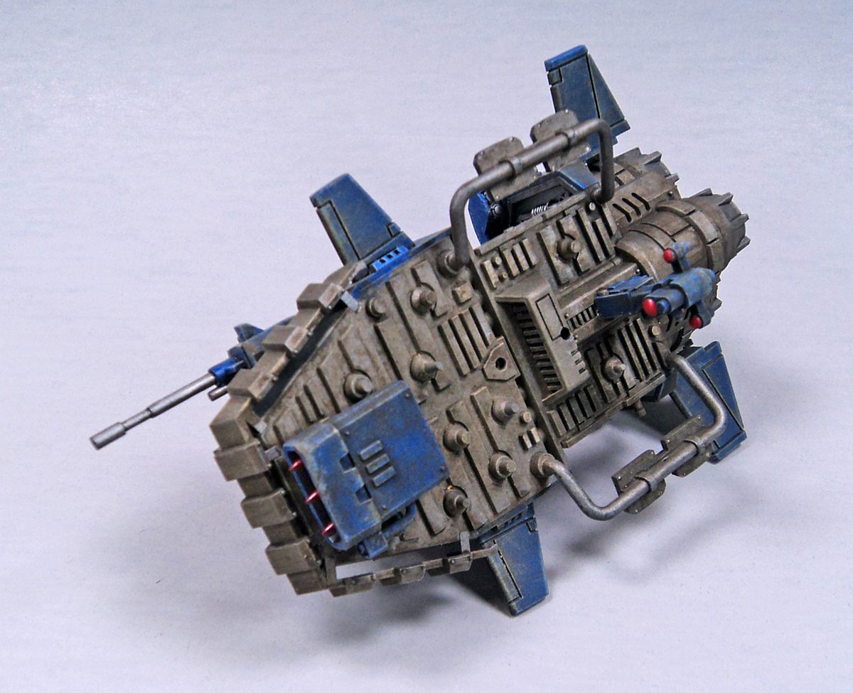 Games Workshop's Space Marine Land Speeder Storm: 50% Complete, Or