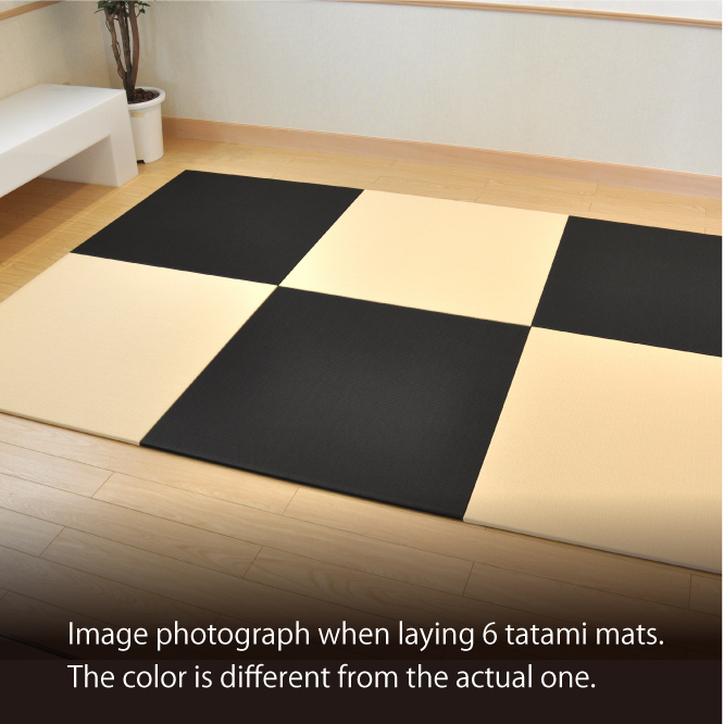 Zen Black 6 Mats Set - Welcome to the Tatami world - Tokyo Tatami