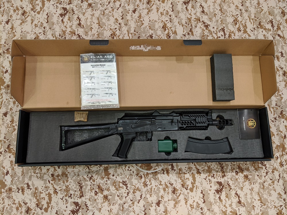 レビュー】E&L製 AKS-74UN タクティカル MOD C ZENITカスタム | おのま