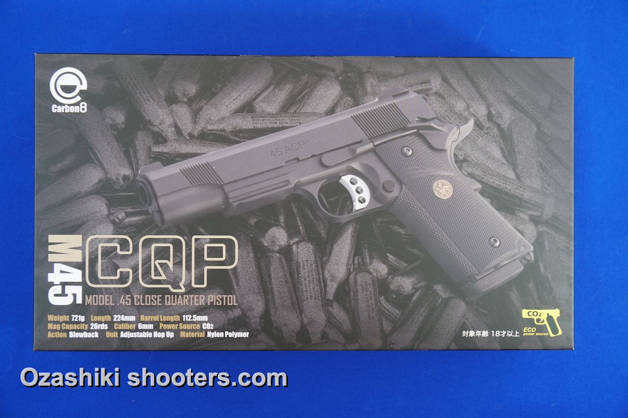 Carbon8 M45CQP CO2GBB レビュー(2019.08.29補足修正） | お座敷