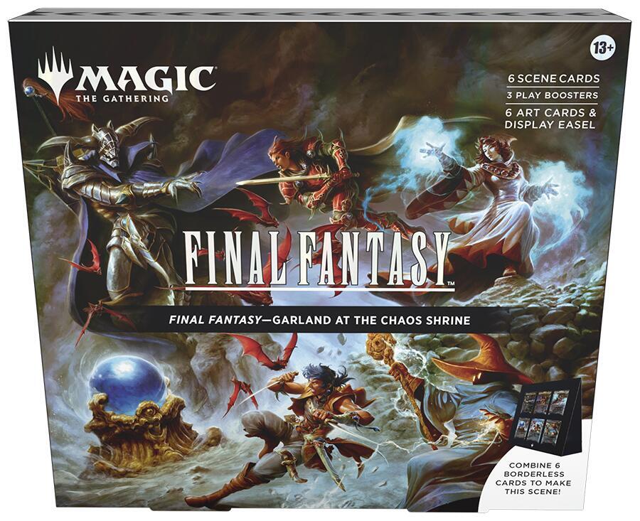 Magic the Gathering Final Fantasy Scene Box Complete Set - All 4