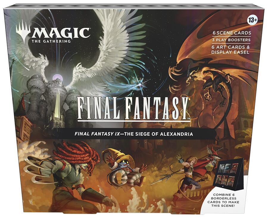 Magic the Gathering Final Fantasy Scene Box Complete Set - All 4