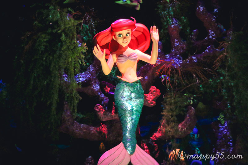 アトラクション】リトルマーメイド・アリエルのアンダーシー