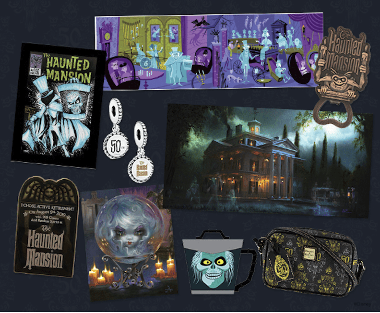 ホーンテッドマンション50周年グッズについて！ | Mappy's Disney Dreams