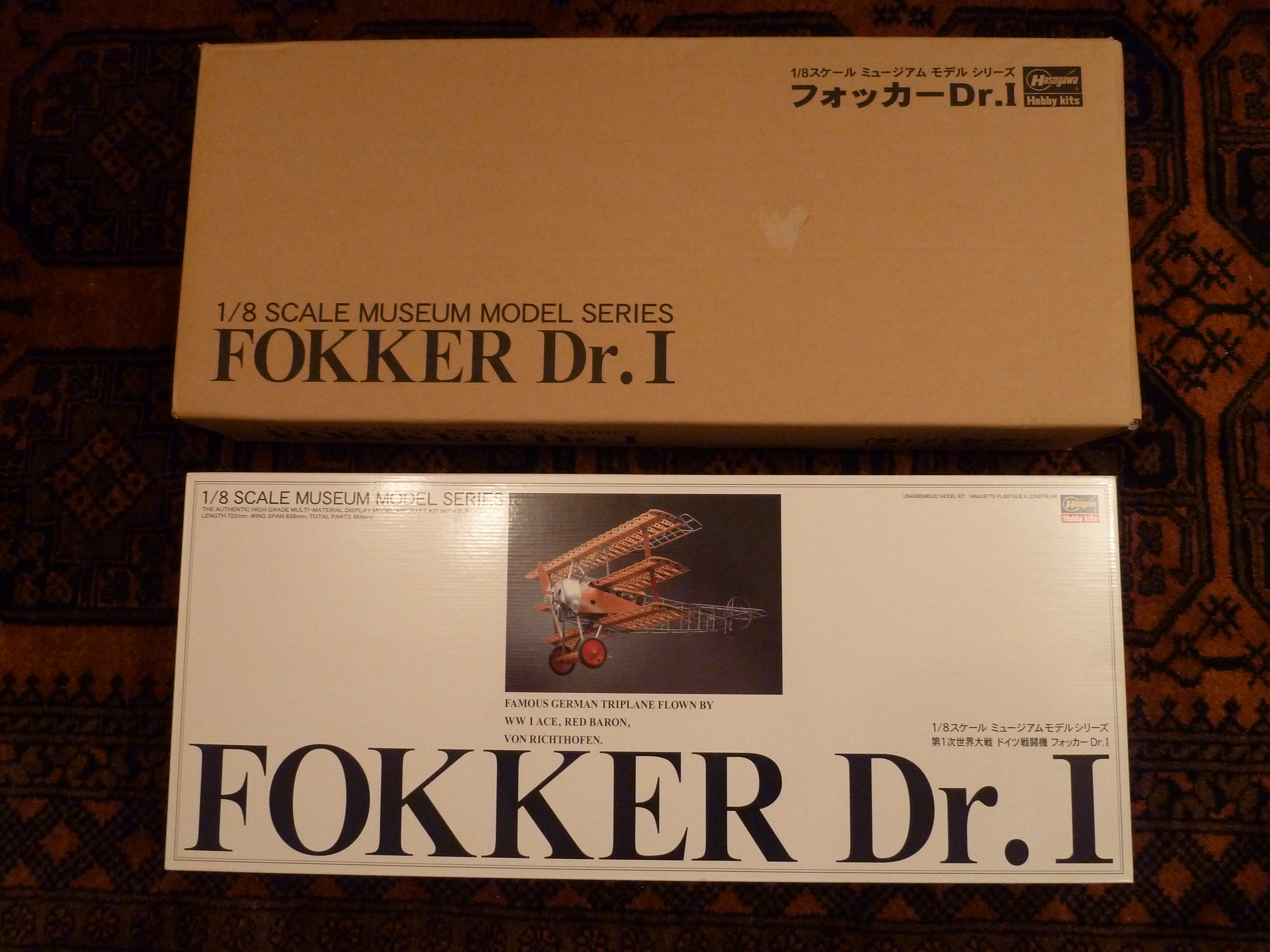FOKKER DR.1 – HASEGAWA 1:8 (PART 1) | MBIQ Models