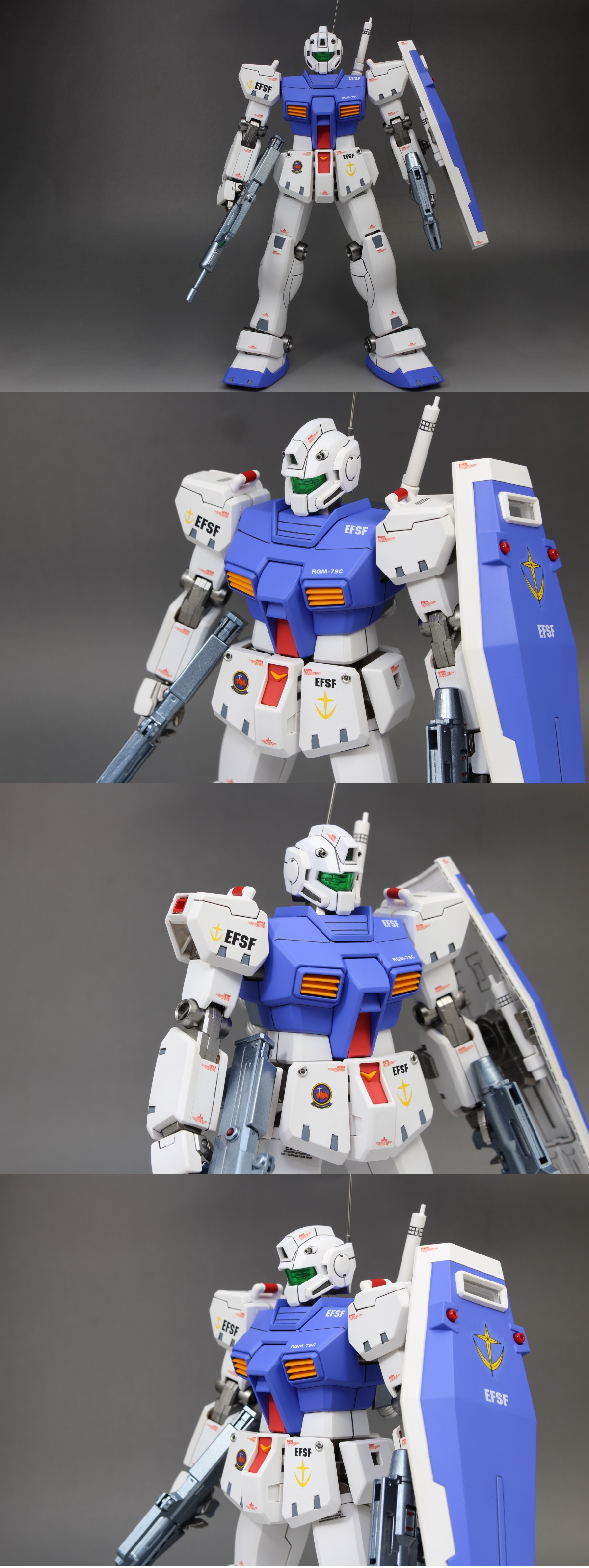 MG 1/100 ジム改 RGM-79C GM TYIPE C 改修全塗装完成品 | MU-LA