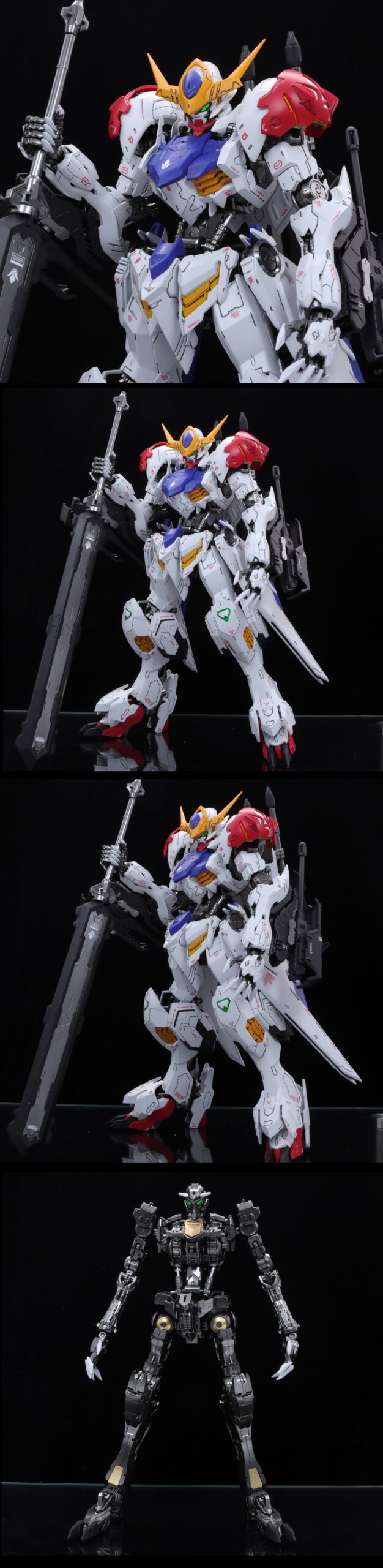 MG 1/100 ガンダムバルバトスルプス ASW-G-08 メタリックフレーム 鉄血