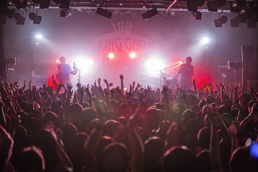 King Gnu 初のLIQUIDROOM＆大阪ワンマン大盛況にて終了