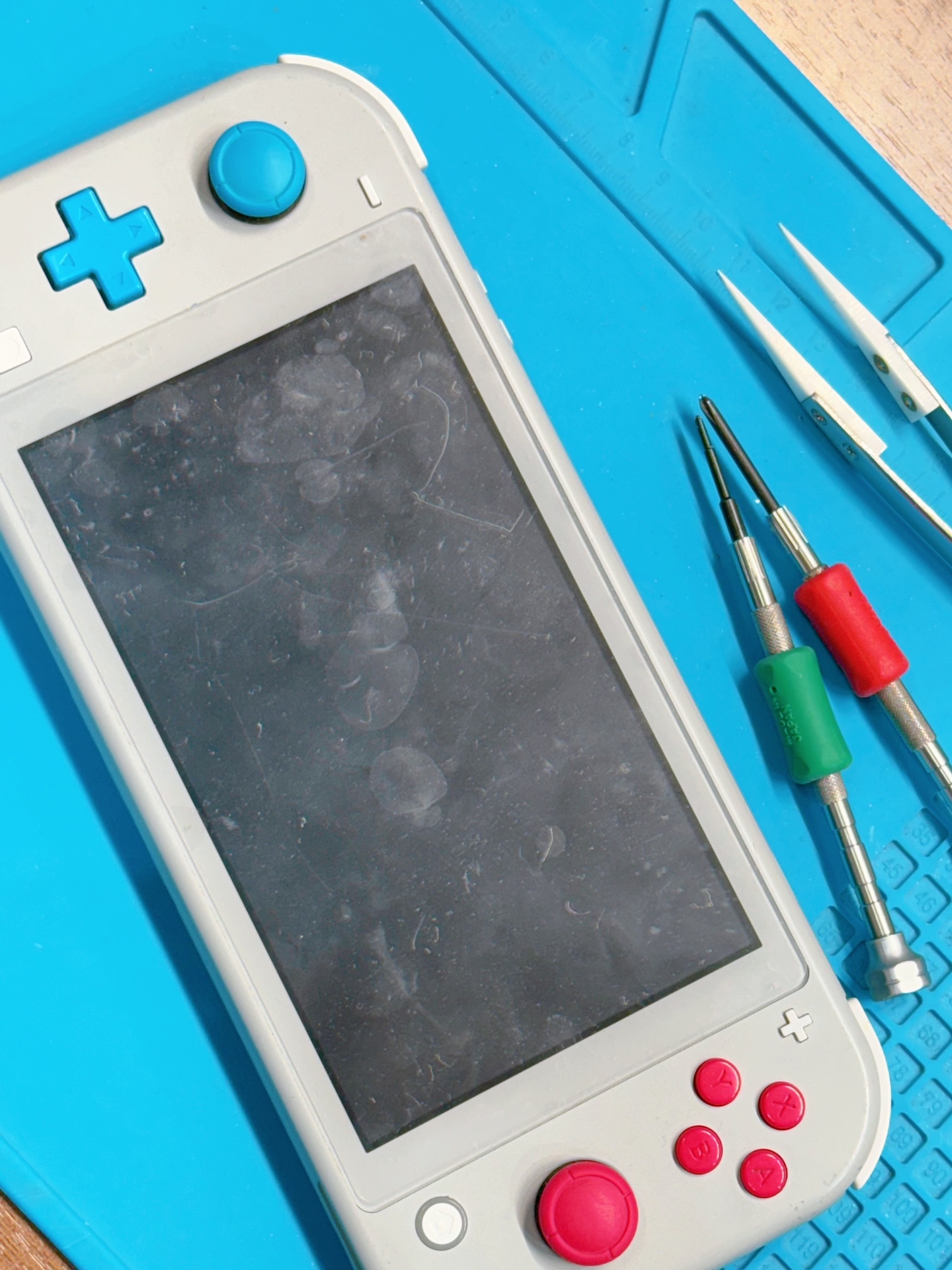 赤池店】Nintendo Switch Lite ザシアン・ザマゼンタの左スティック