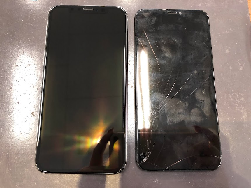 画面のヒビが広がり映らなくなったiPhone X | iPhone修理・iPad修理