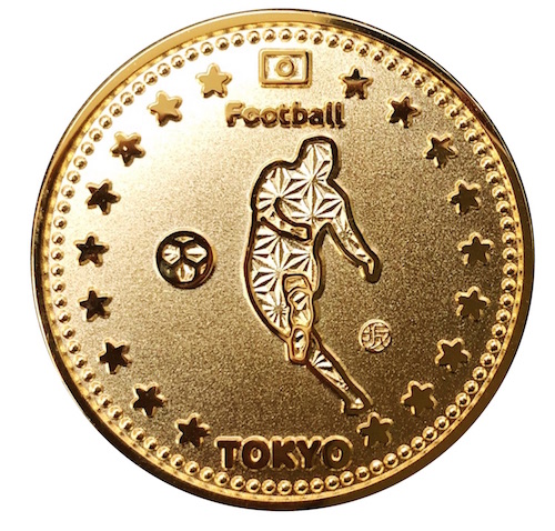 東京スポーツ記念メダル・サッカー（金メダル） | 株式会社SAKAMOTO