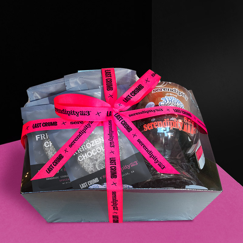 Bundle Pack: 6 cookies, Frrrozen Hot Chocolate, Goblet, and Spoon