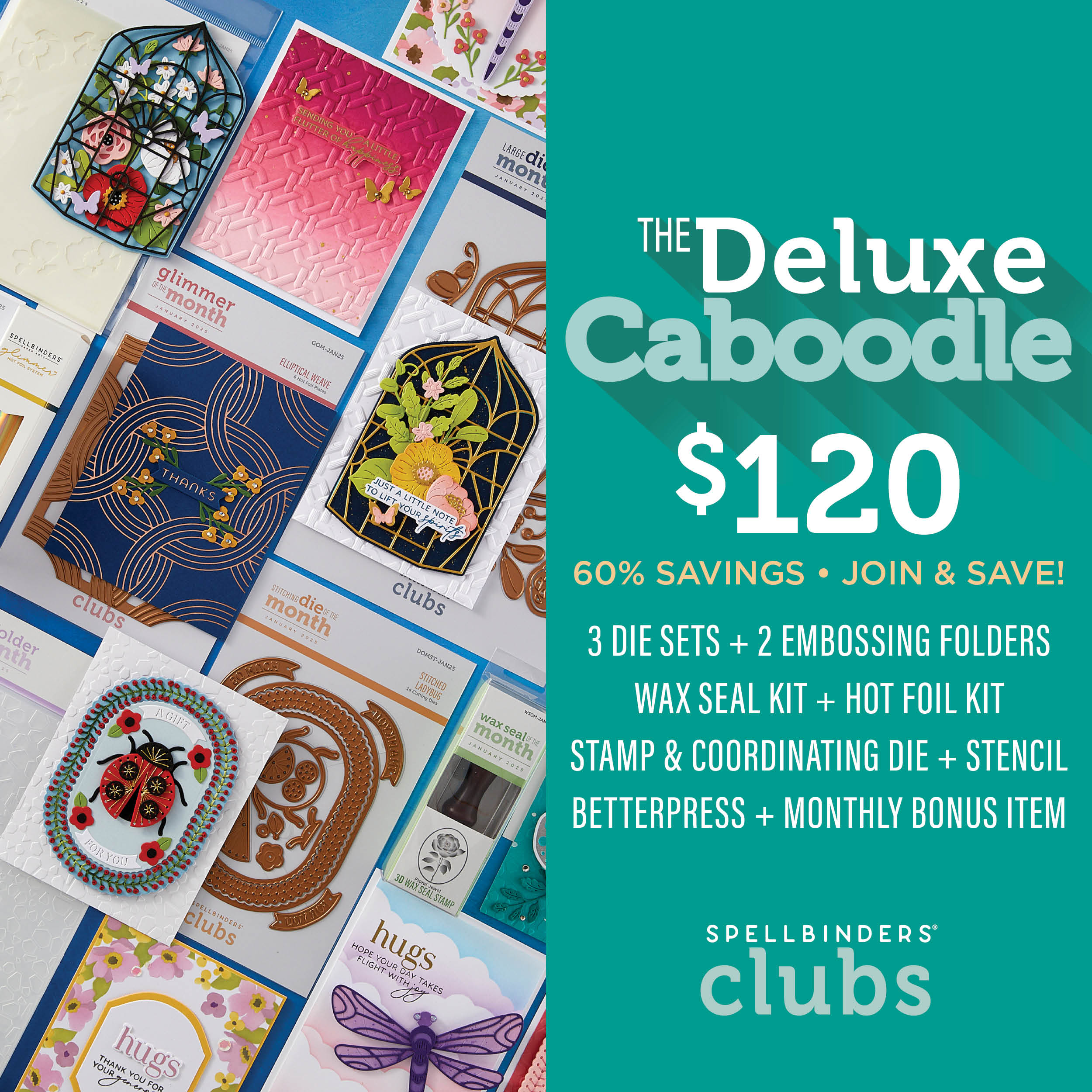 January 2025 Glimmer Hot Foil Kit of the Month Preview & Tutorials