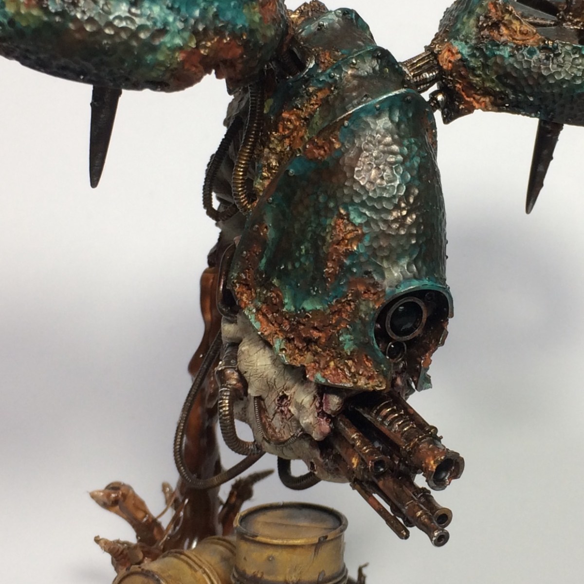 Blight drone discharging itself for good behaviour – Painting In