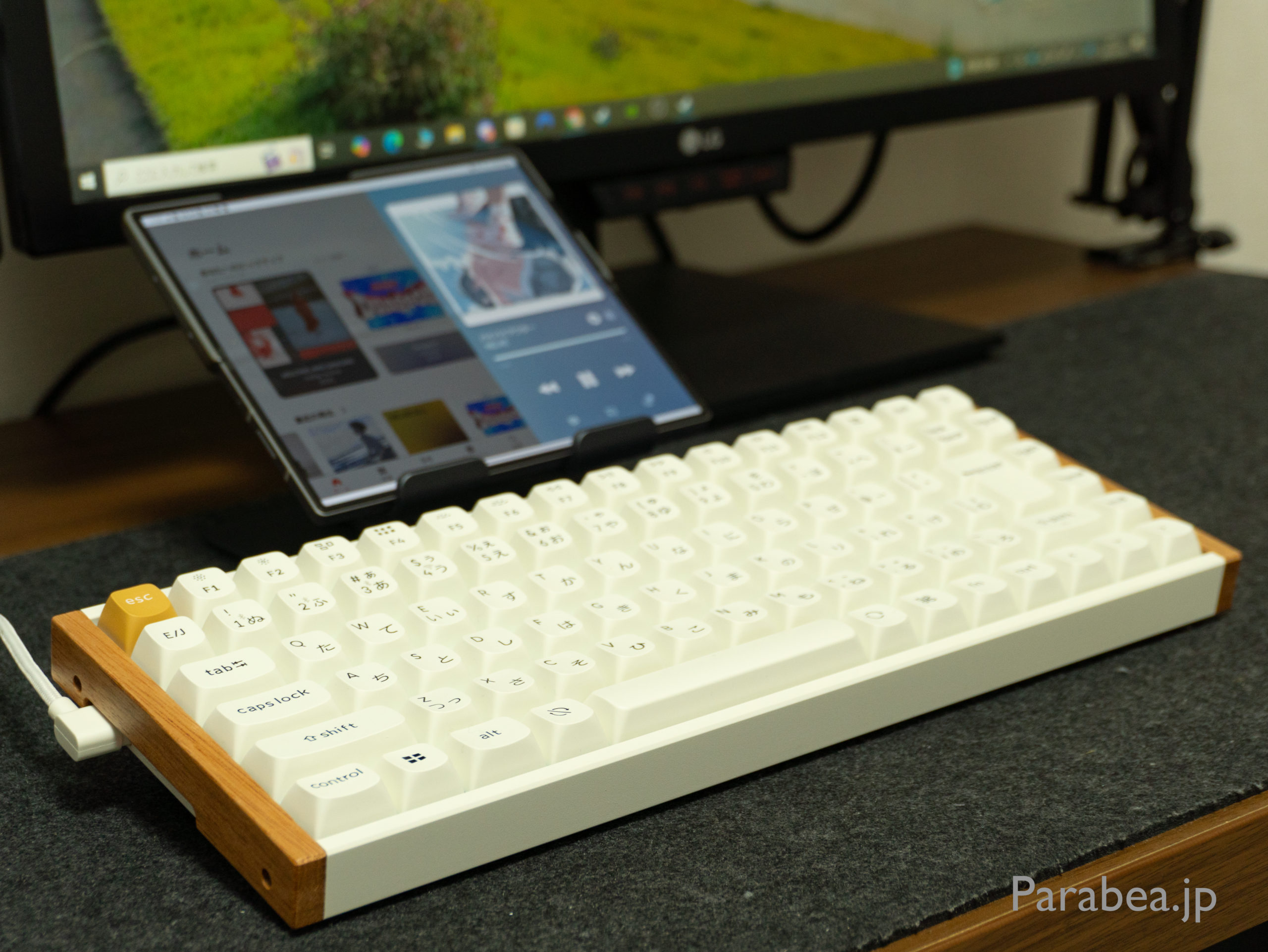 レビュー】Keychron K2 HE（日本語配列）ついに発売！木目デザインと