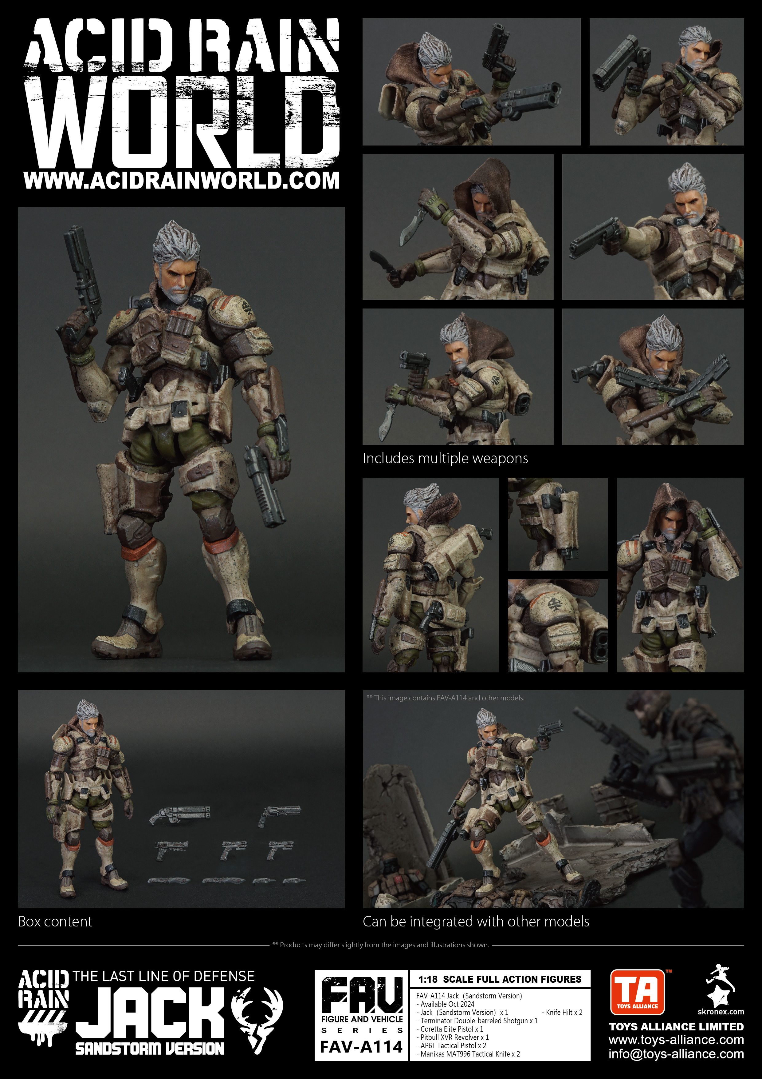 SOLD OUT-TOYS ALLIANCE Acid Rain FAV-A114 Jack（Sandstorm Version