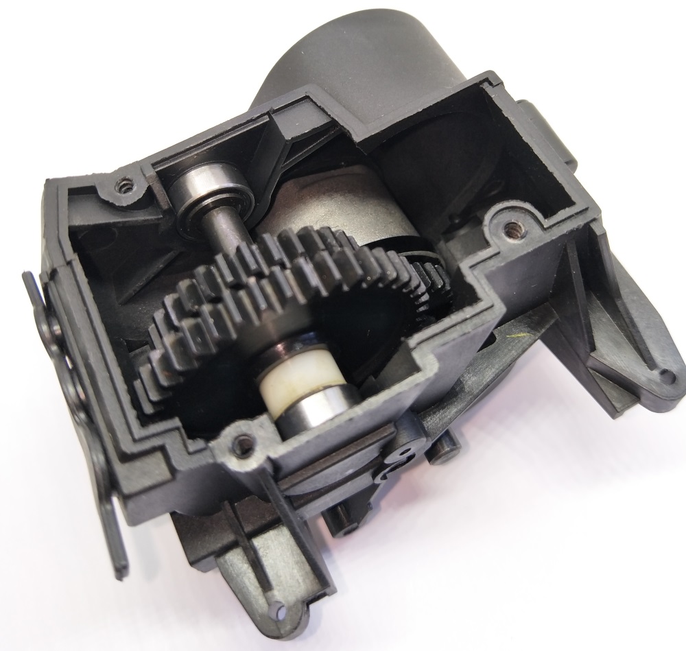 HPI SAVAGE Flux Center Differential Gear Box - Single Speed Metal