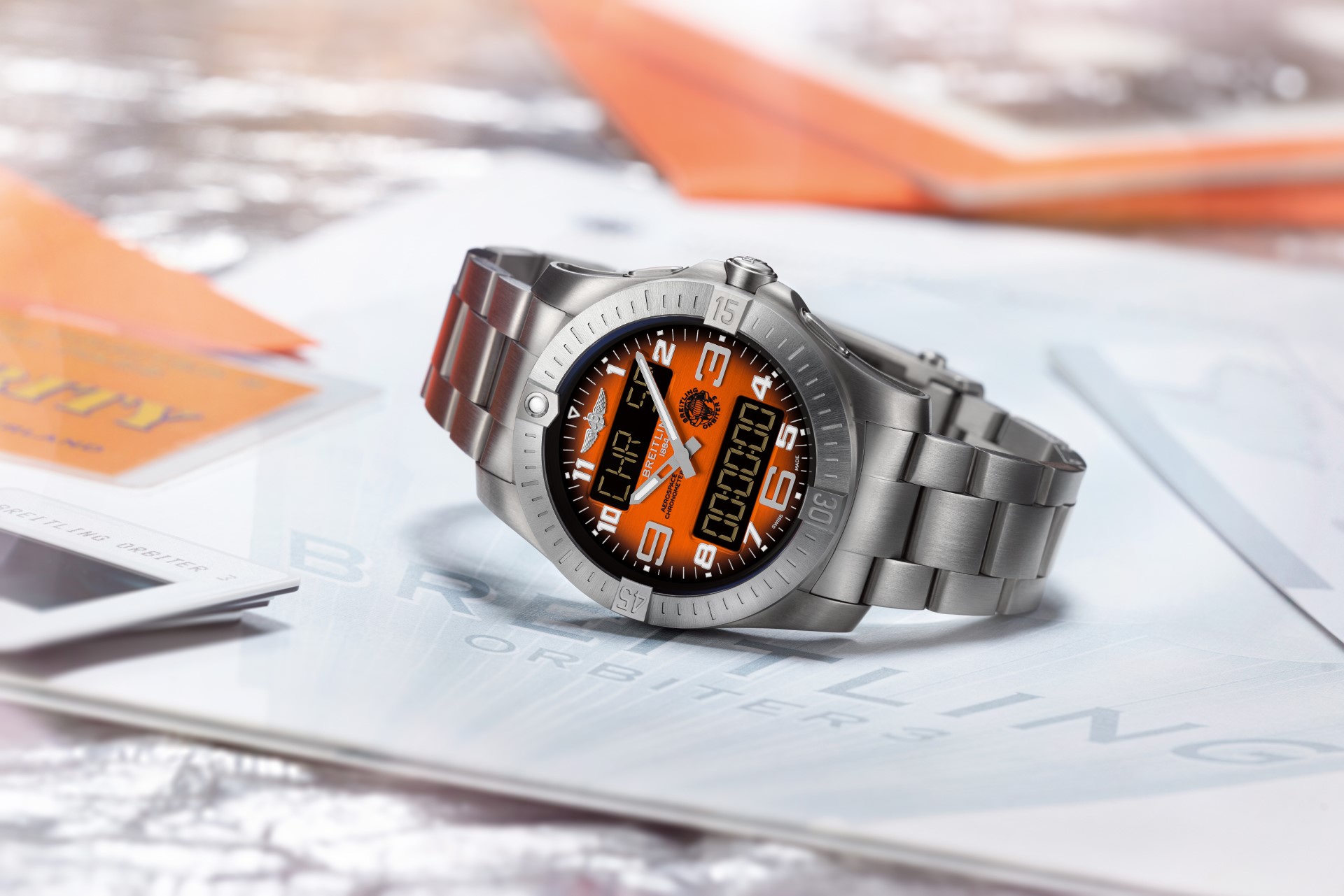Celebrate Breitling's Landmark Year with the Aerospace B70 Orbiter