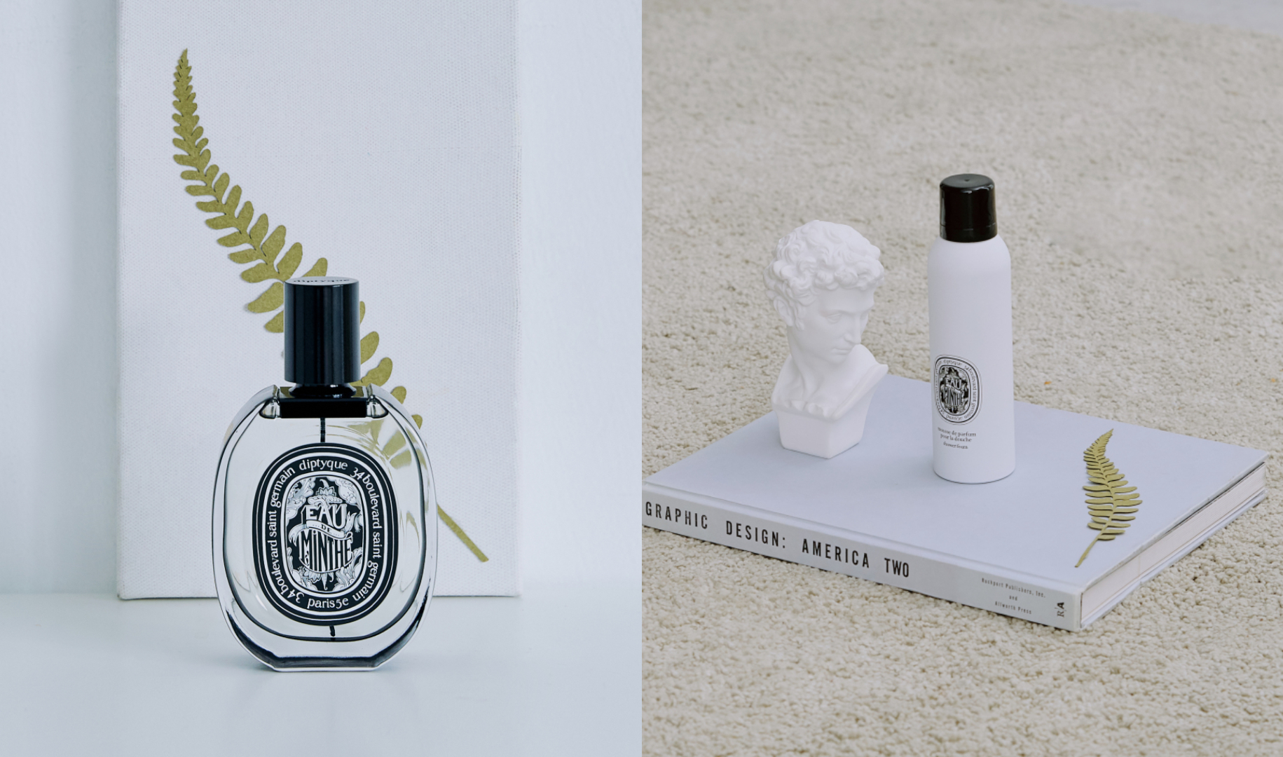 diptyque 青蕨淡香精（Minthe）根本是腦公剛洗好澡，換上新內褲的味道