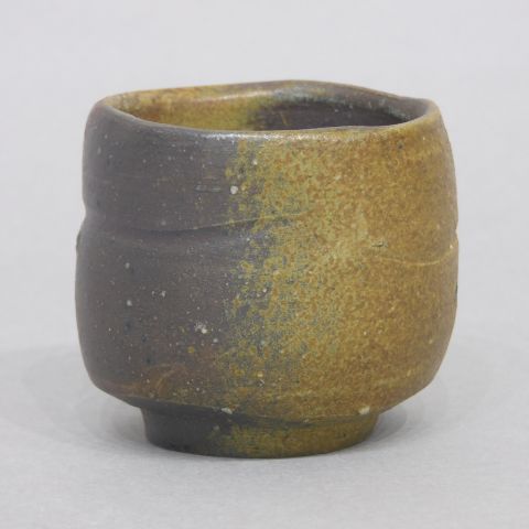 金重陶陽 備前酒呑 KANASHIGE TOYO Sake cup,Bizen ware 田島美術店
