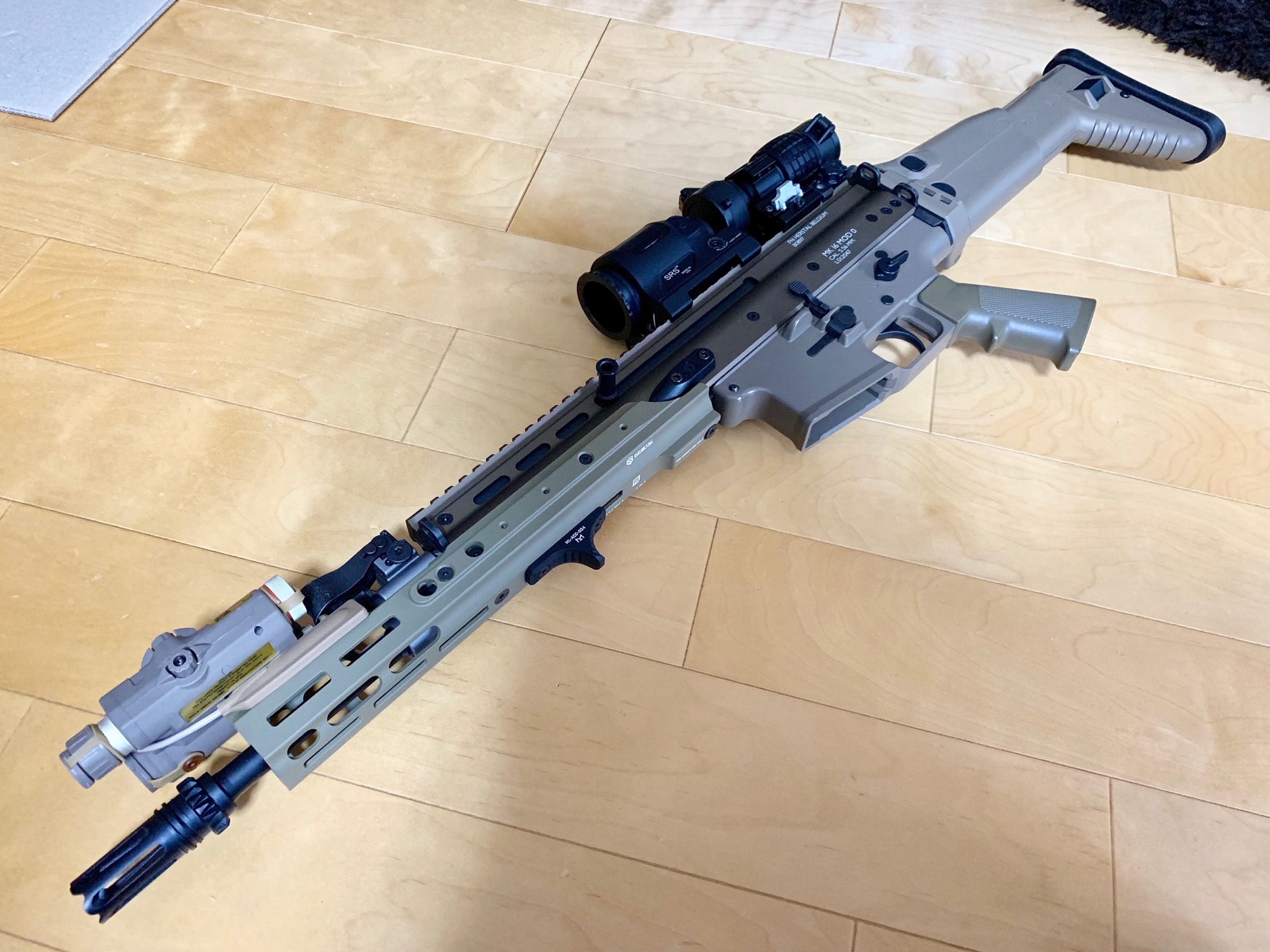 PTS Kinetic SCAR MREX M-LOK 4.9” Railを次世代SCAR-Lに。 | bubirons.net