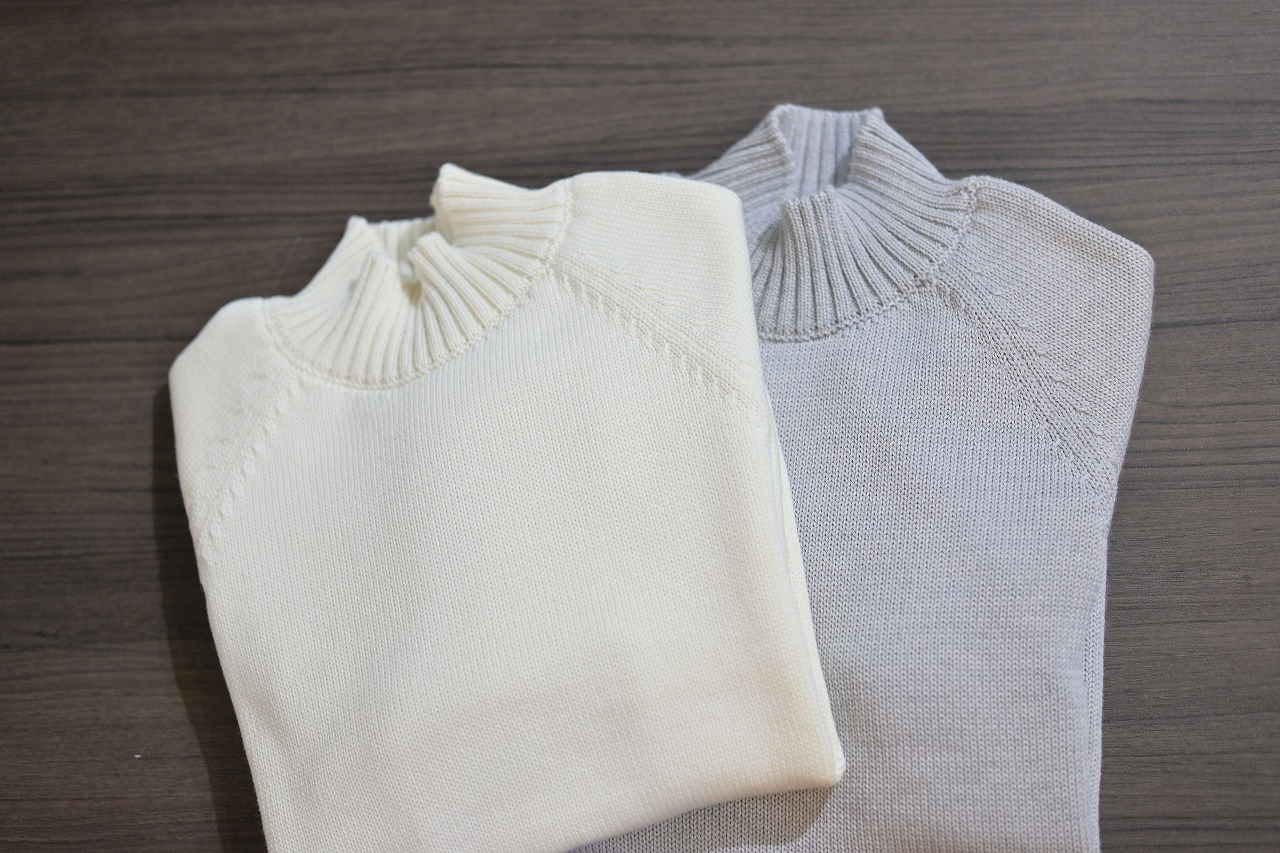 ザノーネ（ZANONE）からモックネック ミドルゲージニットが入荷致し