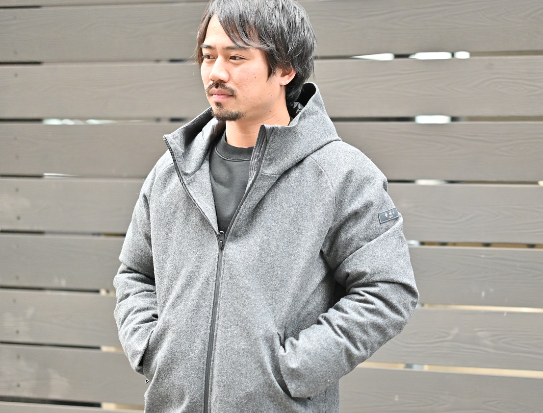 TATRAS(タトラス)-ZANOOL(ザノール) メルトンウールのダウンジャケット