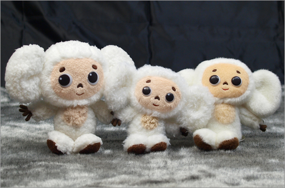 今週のおススメトイ】毛並みで選ぶ白いチェブラーシカぬいぐるみ