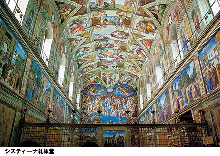 ミケランジェロの天井画は忍耐力と集中力の賜物だった｜ツギタビ