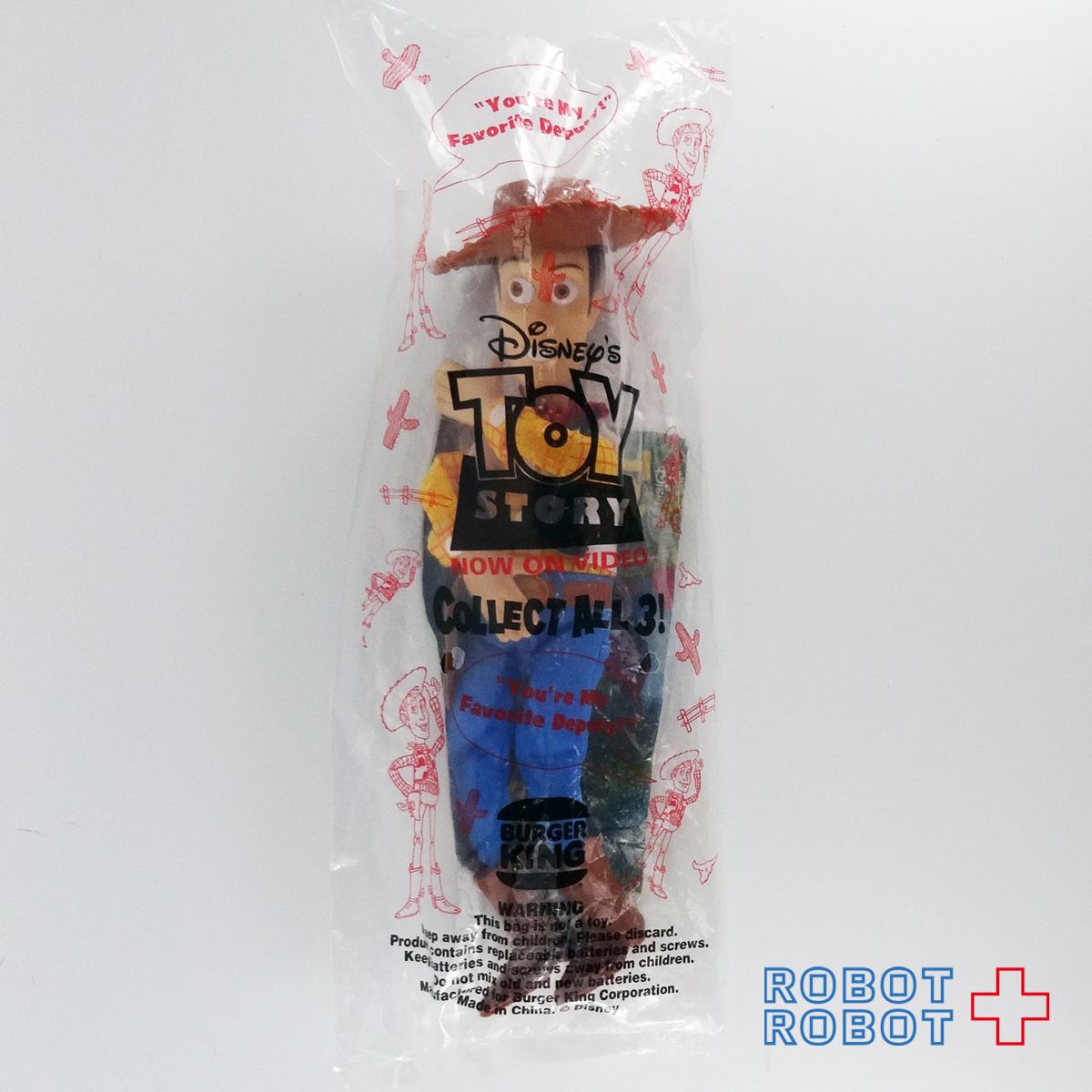 バーガーキング1995トイストーリー全3種セット | ROBOTROBOT