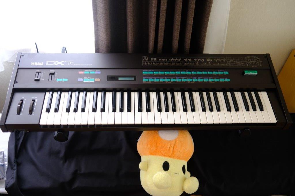 爆発的に大ヒットした永遠の名機YAMAHA DX-7を2020年？に買いました