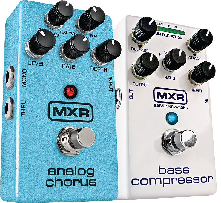 The MXR M234 Analog Chorus and M87 Bass Compressor – Vintage