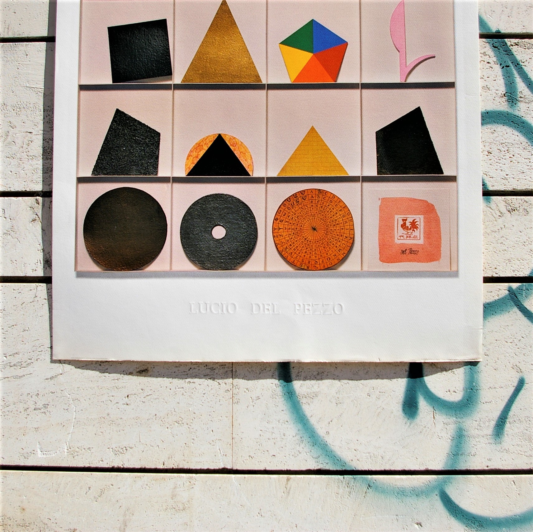 Lucio Del Pezzo, Poster art – Wundergrafik